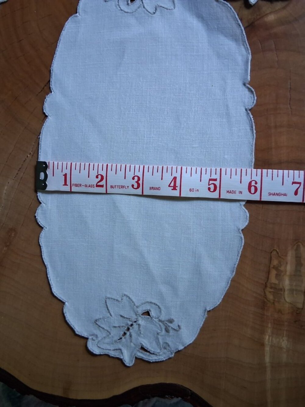 Vintage  Doily & Dresser Scarf Set – 5 Pc Mixed Sizes - Picture 9 of 11